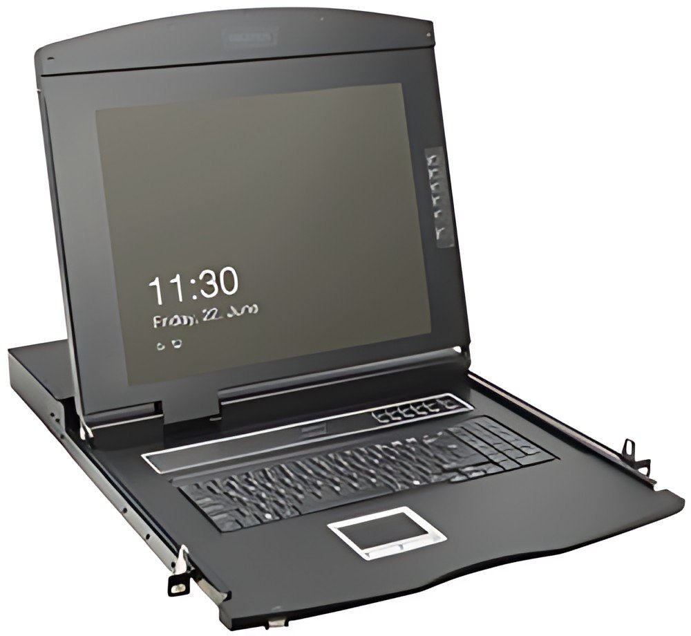 Console KVM LCD HD modulaire DIGITUS avec TFT 48,26 cm (19")