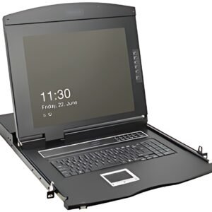 DIGITUS Console modulaire KVM 19" HD LCD, 48,26 cm (19") TFT