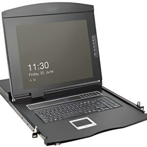 DIGITUS Console modulaire KVM 19" HD LCD, 48,26 cm (19") TFT