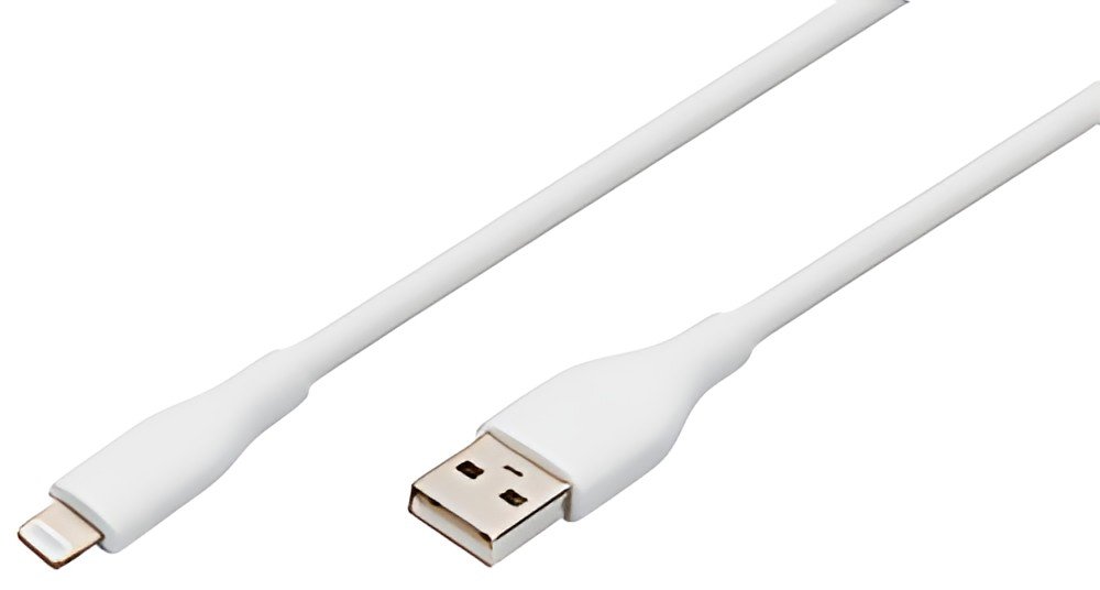 DIGITUS Câble silicone, USB-A - Lightning, 1,0 m