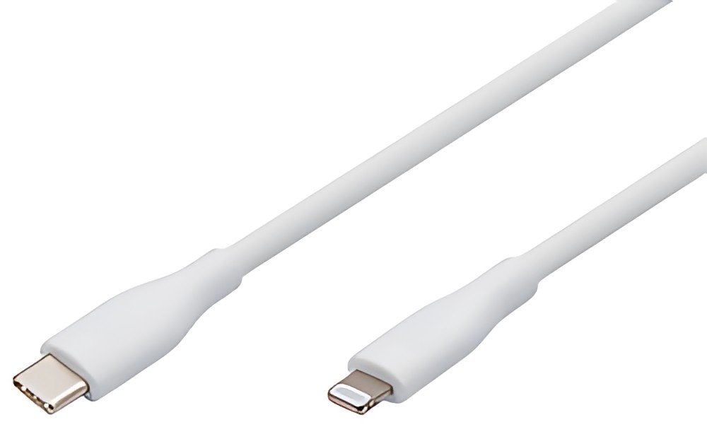 DIGITUS Câble silicone, USB-C - Lightning, 0,5 m