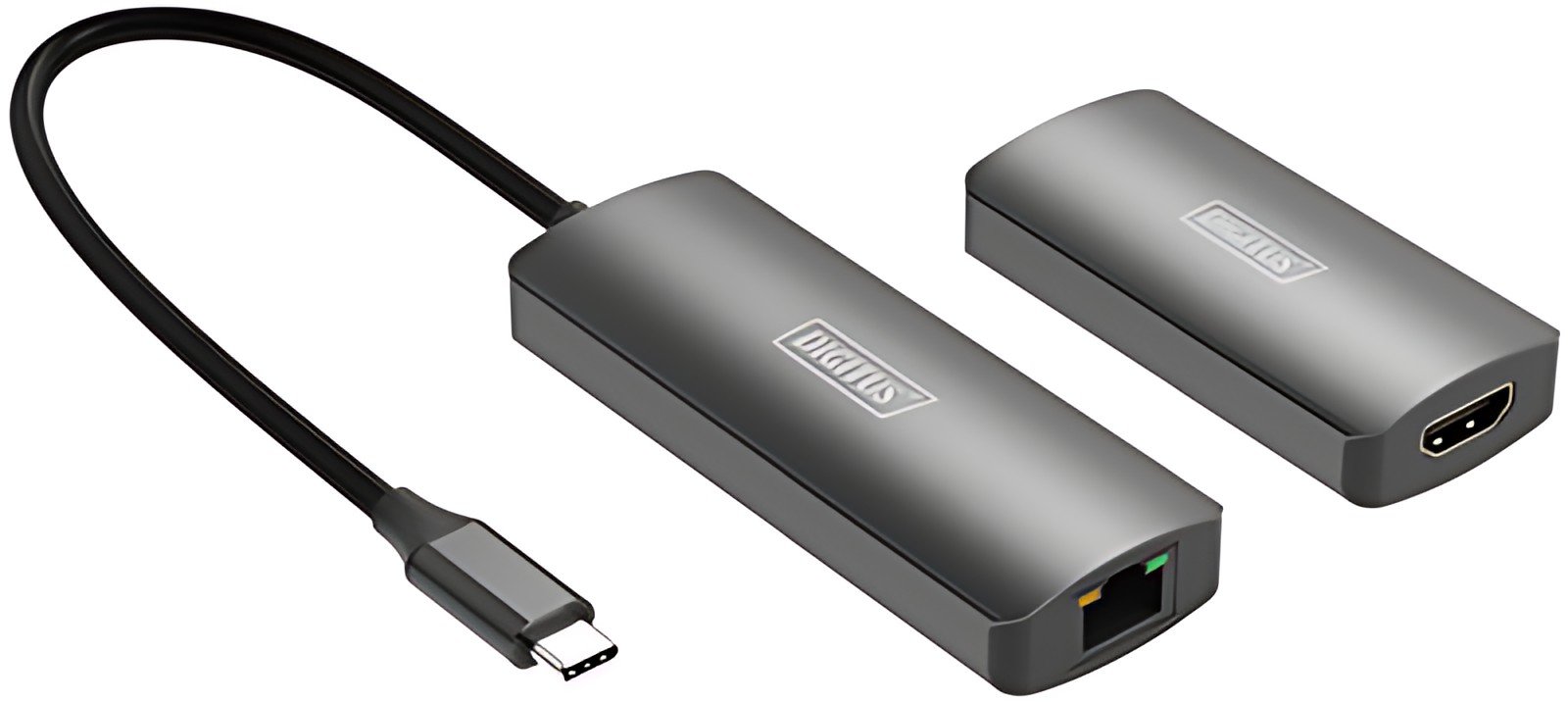 DIGITUS Répéteur vidéo 4K, USB-C - HMDI, 30 m