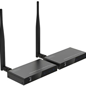 DIGITUS Kit répéteur/répartiteur sans fil HDMI, 100 m