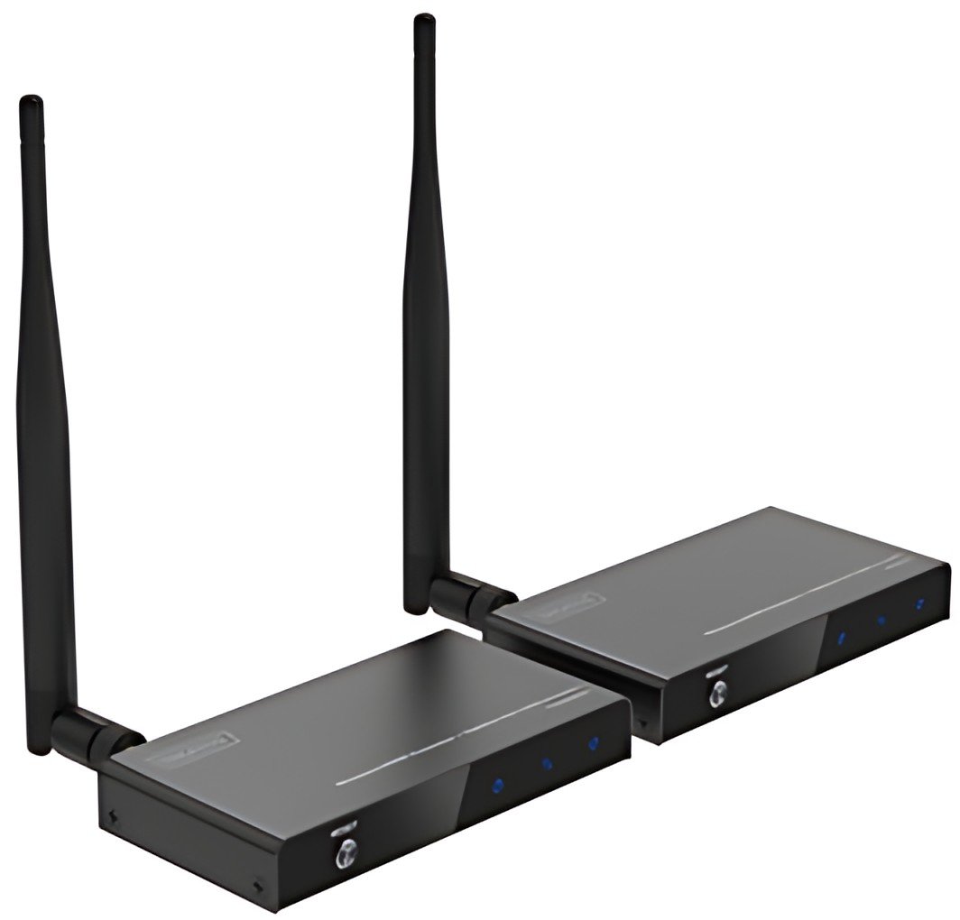 DIGITUS Kit répéteur/répartiteur sans fil HDMI, 100 m
