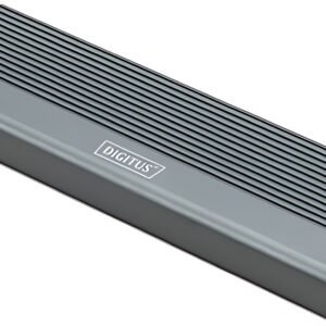 DIGITUS Boîtier USB pour disques SSD, externe, NVMe, 10 Gbps