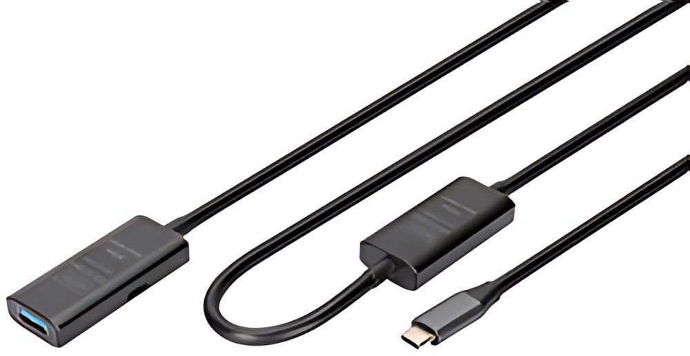 DIGITUS Câble de rallonge actif USB 3.2 Gen2, 5 m