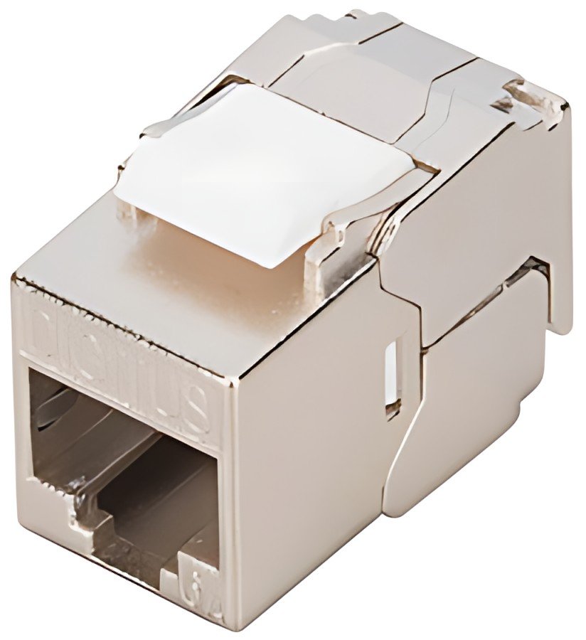 DIGITUS Boîtier compact pour module Keystone, cat.6A, blindé