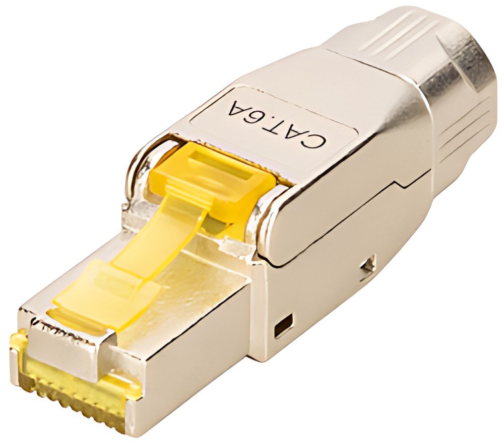 DIGITUS Connecteur cat. 6A, AWG 22-27, blindé