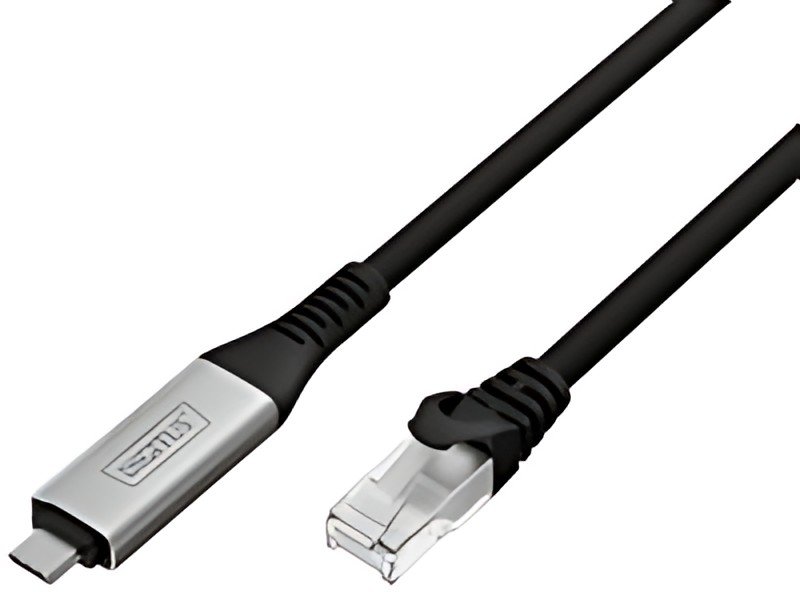 DIGITUS Câble Ethernet USB 3.2, USB-C - RJ45 mâle, 10 m