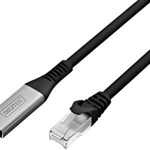 DIGITUS Câble Ethernet USB 3.2, USB-A - RJ45 mâle, 3 m