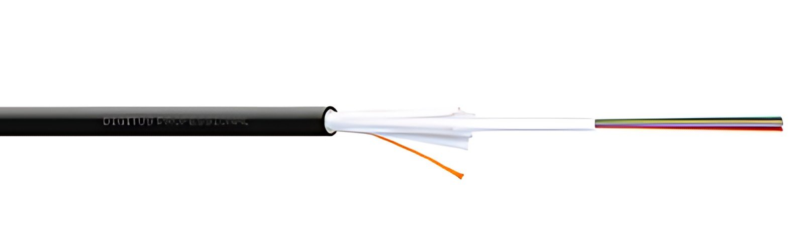 DIGITUS Câble fibres optiques A/I-DQ (ZN)BH 12E9, 100 m