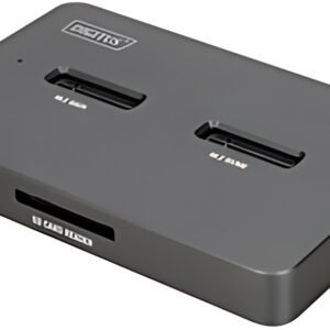 DIGITUS Station d'accueil 3 en 1 M.2 SSD NVMe + M.2 SSD SATA