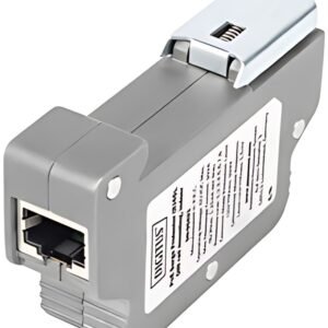 DIGITUS Parasurtenseur PoE (RJ45), montage sur rail DIN