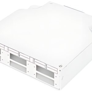 DIGITUS Adaptateur pour rail DIN pour 6x SC/DX, gris