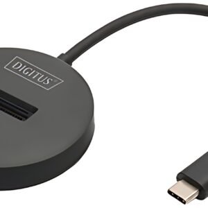DIGITUS Station d'accueil SSD, port USB-C, noir