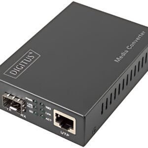 DIGITUS Convertiseur média, 10 Gigabit, 1x RJ45 / 1x SFP