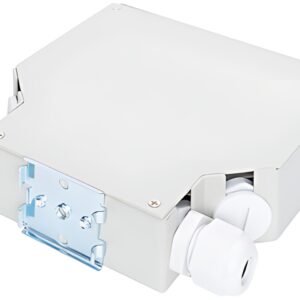 DIGITUS Boîte d'épissure pour rails DIN, pour 8 LC/DX, gris