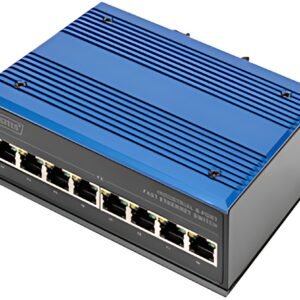 DIGITUS Commutateur Fast Ethernet, 8 ports, unmanaged