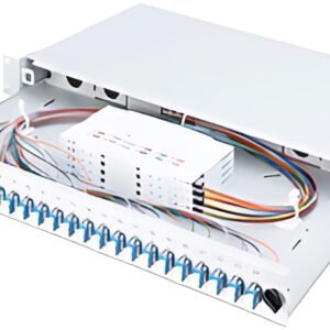 DIGITUS Boîte d'épissure à fibre optique 19", 12x LC, OS2