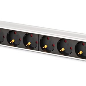 Multiprise DIGITUS 19", profilé aluminium, 9 prises