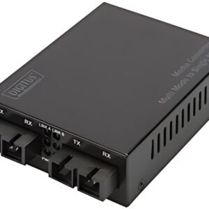 DIGITUS Convertiseur média Gigabit Multimode vers Singlemode
