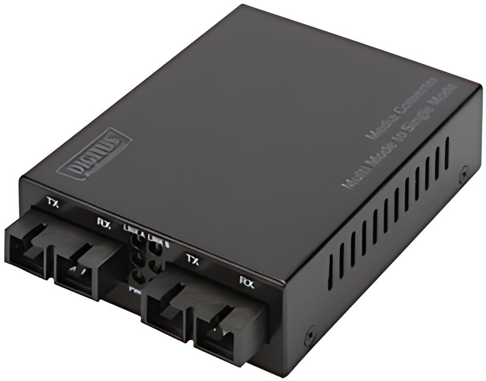 DIGITUS Convertiseur média Gigabit Multimode vers Singlemode