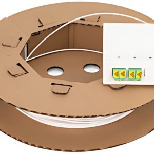 DIGITUS Kit d'installation FTTx, 4 fibres, LC/APC mâle, 50 m