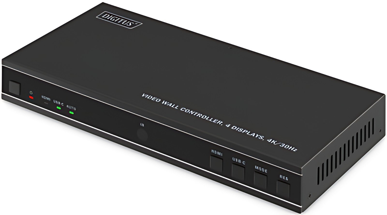 DIGITUS Contrôleur de mur vidéo 4K HDMI, noir