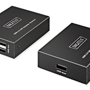 DIGITUS Extenseur USB 2.0, USB-A, 4 ports, noir