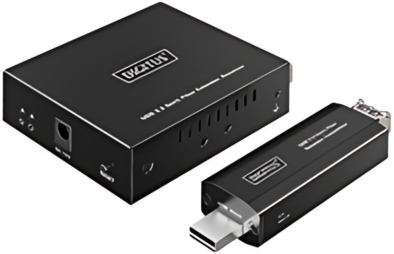 DIGITUS Extenseur USB 3.2 Gen1, 4 ports, fibre, 300 m