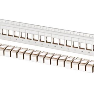 DIGITUS Panneau de brassage modulaire 19", 24 ports, garni