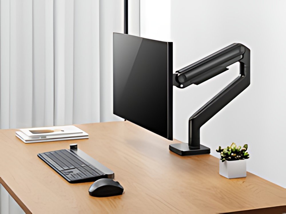 DIGITUS Support pour écran, capacité de charge: 20 kg, noir