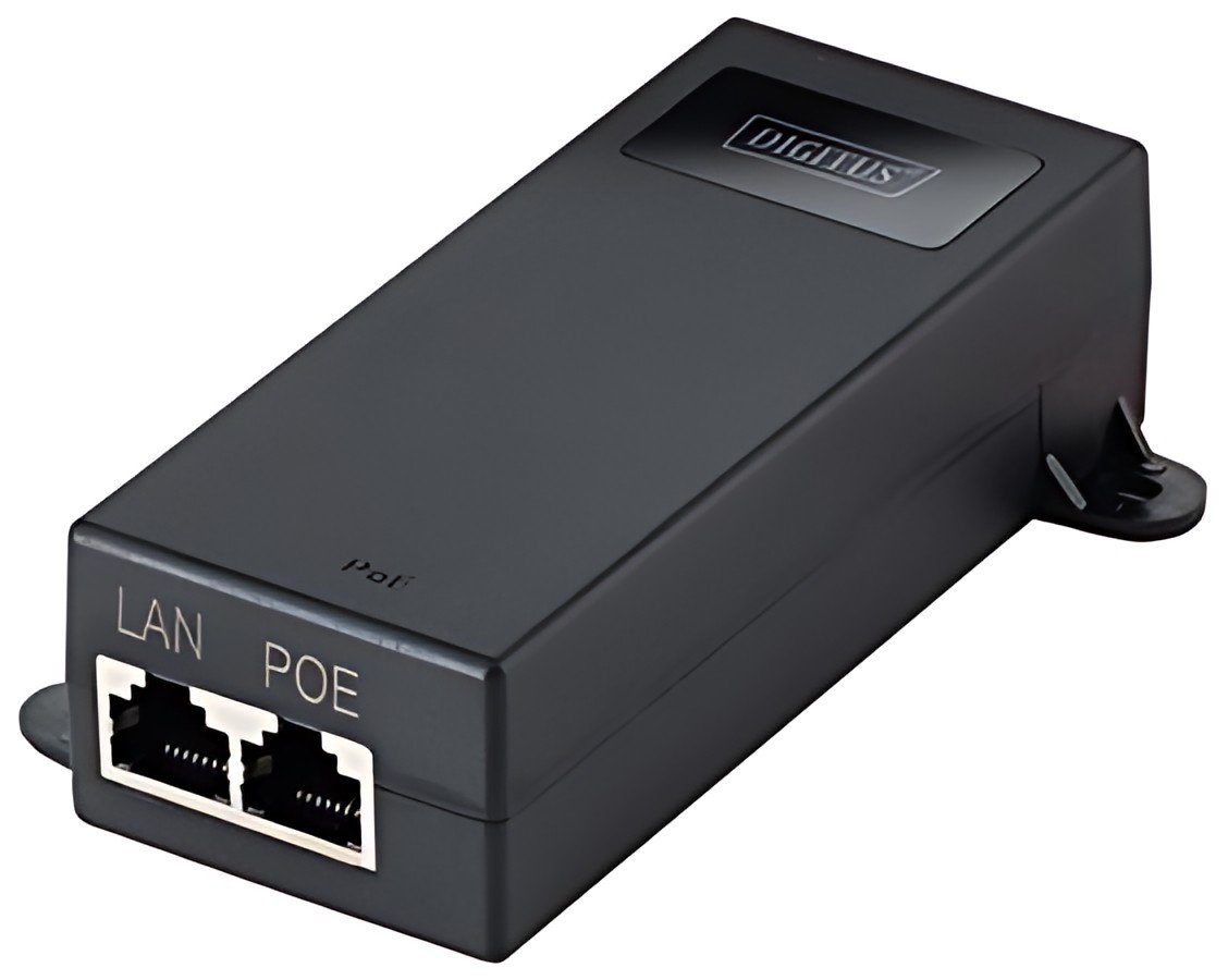 DIGITUS Injecteur Gigabit Ethernet PoE++, 803.3bt, noir