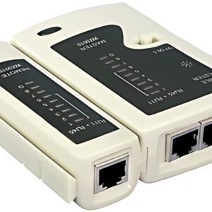 LogiLink Testeur de câbles RJ11, RJ12, RJ45 avec une unité