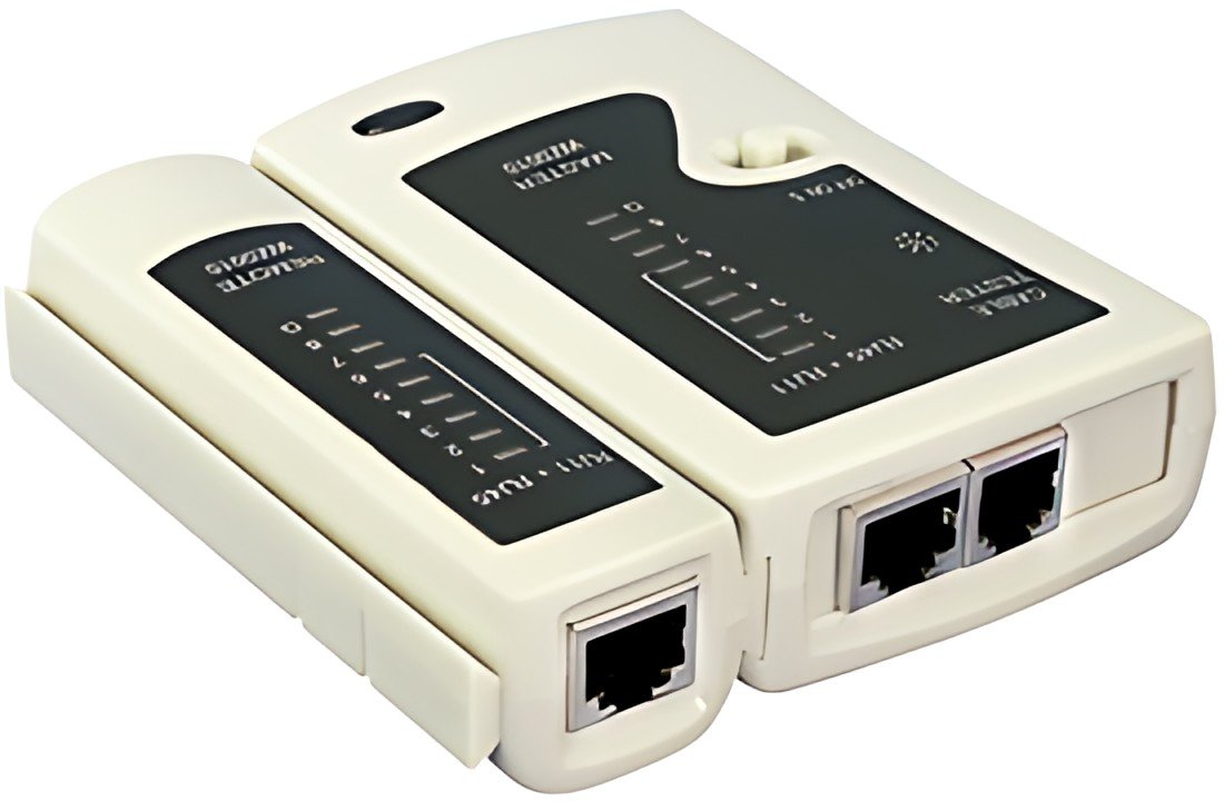 LogiLink Testeur de câbles RJ11, RJ12, RJ45 avec une unité