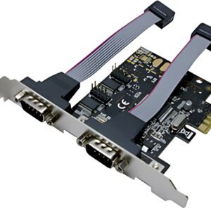 LogiLink Carte PCI Express sérielle RS-232, 2 ports