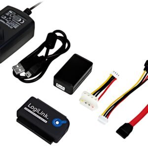 LogiLink Câble adaptateur USB 2.0 - SATA et IDE, longueur: