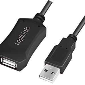 LogiLink Rallonge USB 2.0, 5 m,