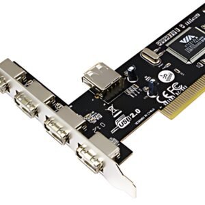 LogiLink Carte PCI USB 2.0, 4 + 1 ports, chipset VIA