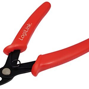 LogiLink Pince coupante, longueur: 130 mm, rouge