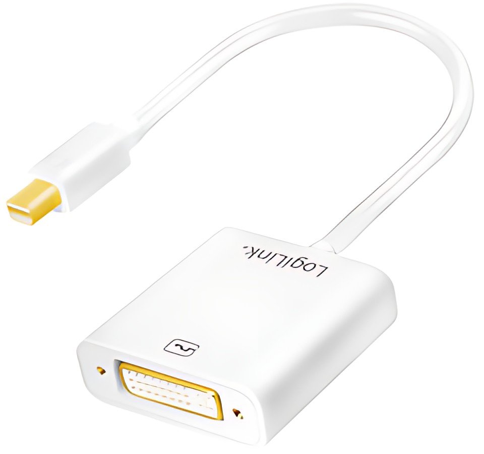 LogiLink Adaptateur mini DisplayPort mâle - DVI femelle 24+