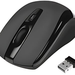 LogiLink Mini souris optique pour notebook, sans fil, noir