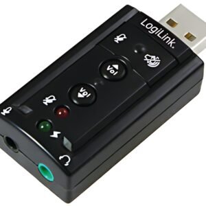 LogiLink Adaptateur audio USB 2.0, soundeffect 7.1