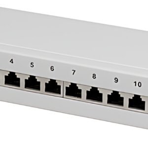 Logilink Panneau de brassage 10" cat. 6, blindé, 12 ports