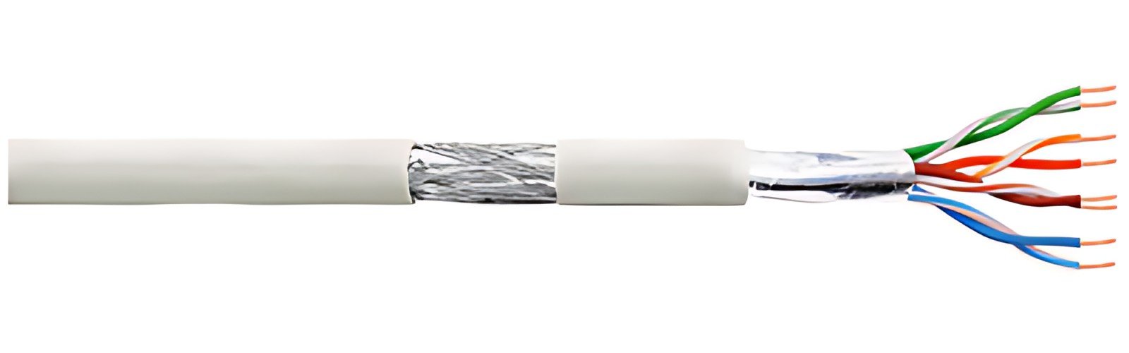 LogiLink Câble d'installation, Cat.5e, SF/UTP, 305 m, gris