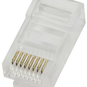 LogiLink Connecteur mâle RJ45 pour câble rond, Cat.5e,