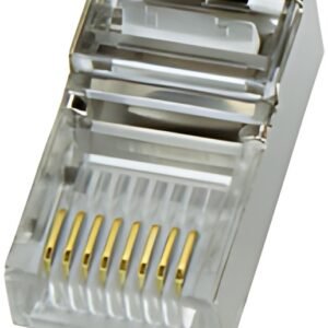 LogiLink Connecteur mâle RJ45 pour câble rond, Cat.5e,