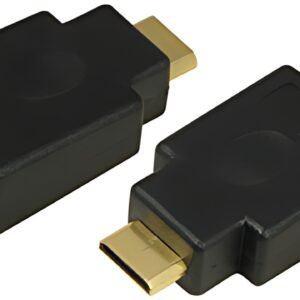 LogiLink Mini adaptateur, HDMI femelle - HDMI mâle, 19 pôles