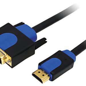 LogiLink Câble HDMI High Speed, HDMI - DVI-D, 2 m