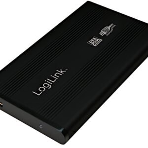 LogiLink Boîtier pour disque dur SATA 2,5", USB 3.0, noir